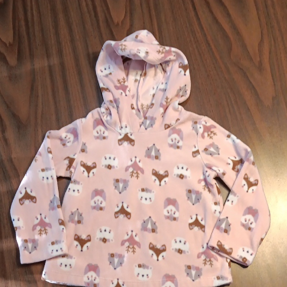 The Children's Place Pink Animal Print Hoodie